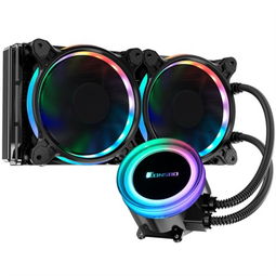 喬思伯tw2 240 601版 一體式cpu水冷散熱器 rgb七彩流光冷頭 12cm溫控風扇 多平臺 附帶硅脂 散熱器產品圖片4