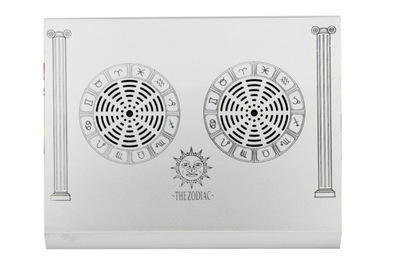 【6243#金屬14寸筆記本散熱器底座 電腦支架 純鋁合金散熱 十二宮】價格,廠家,圖片,筆記本散熱器,深圳市鑫蘭林科技-